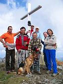 13 Foto di gruppo in vetta alla Cima Piazzotti